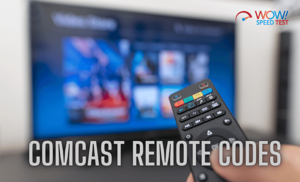 Comcast Remote Codes